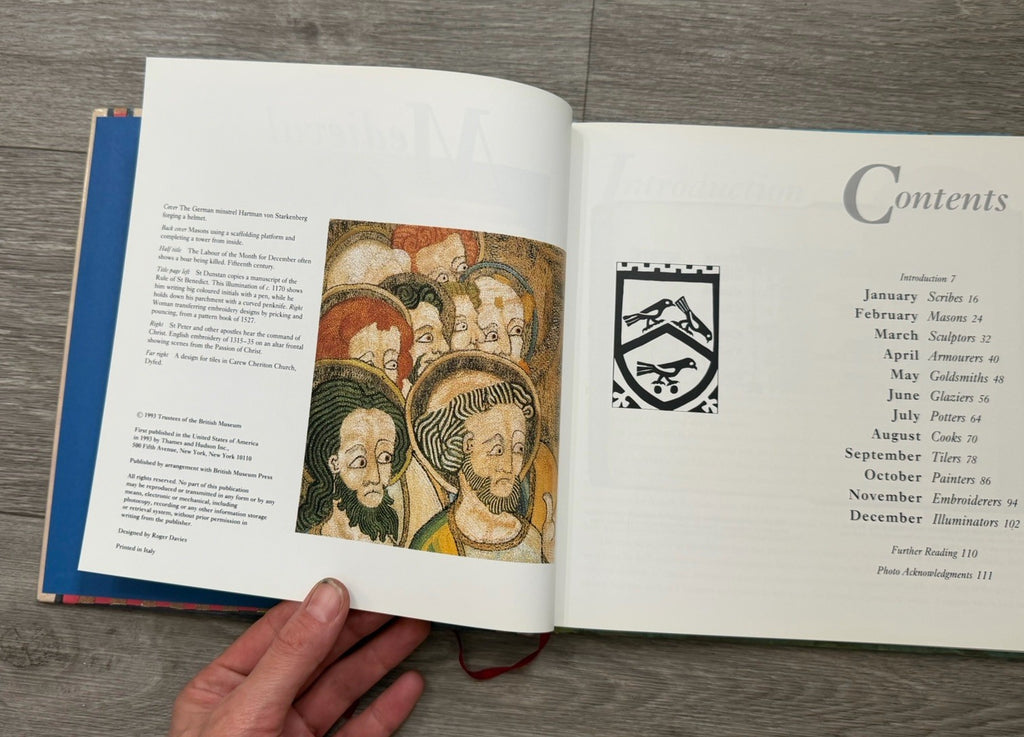 Medieval Crafts - a Book of Days By John Cherry