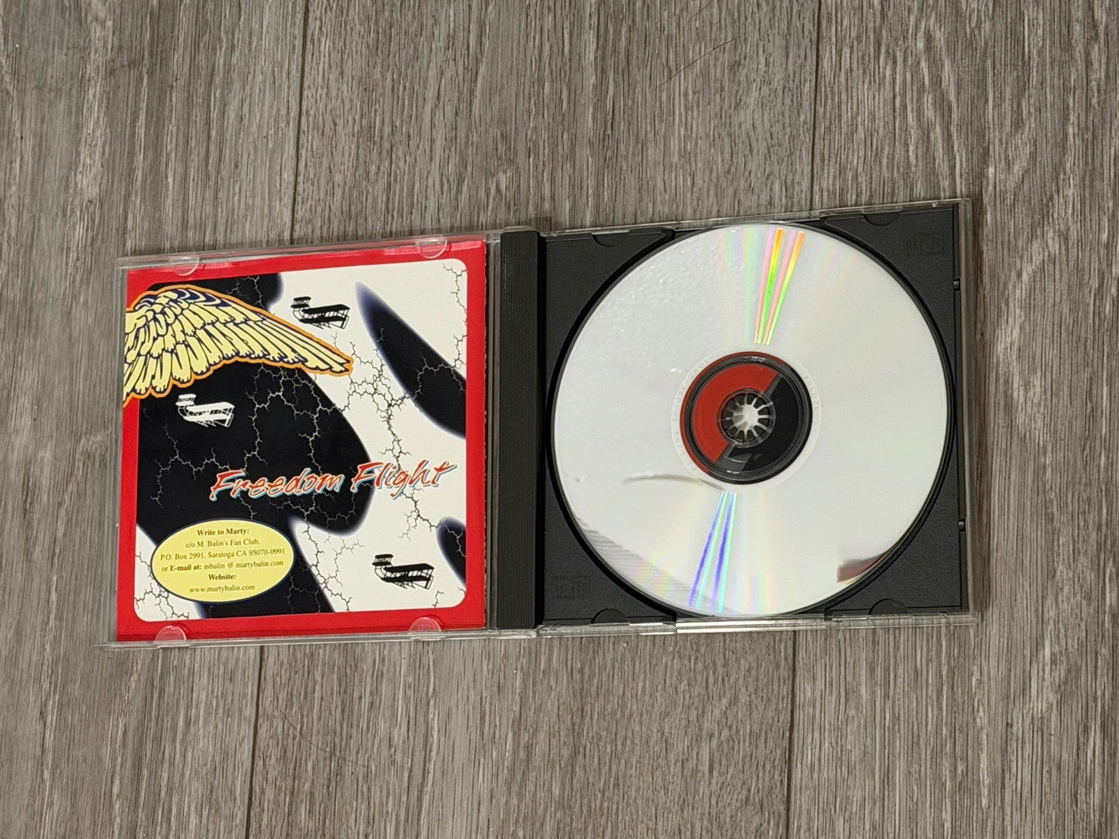 VV Freedom Flight ~ Marty Balin ~ Rock ~ CD VG+