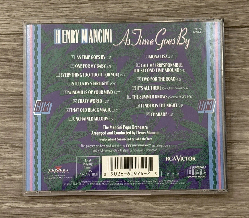 HENRY MANCINI - AS TIME GOES BY USED CD