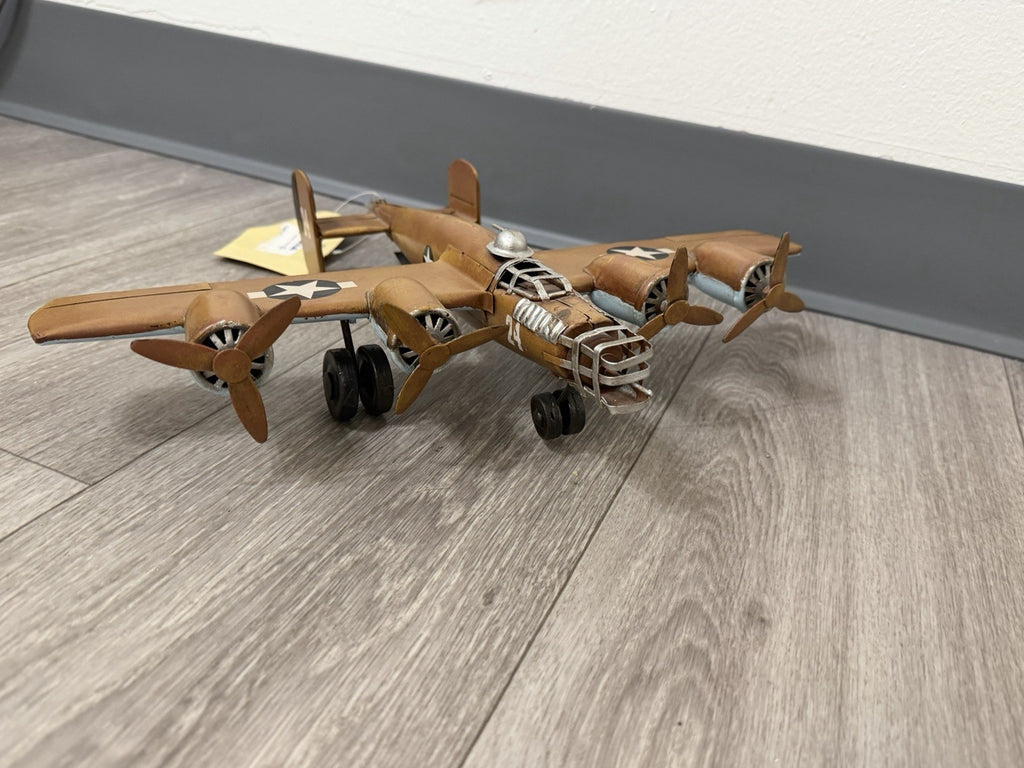 Vintage Cheungs JA-0058 B-24  Airplane Plane With Tag