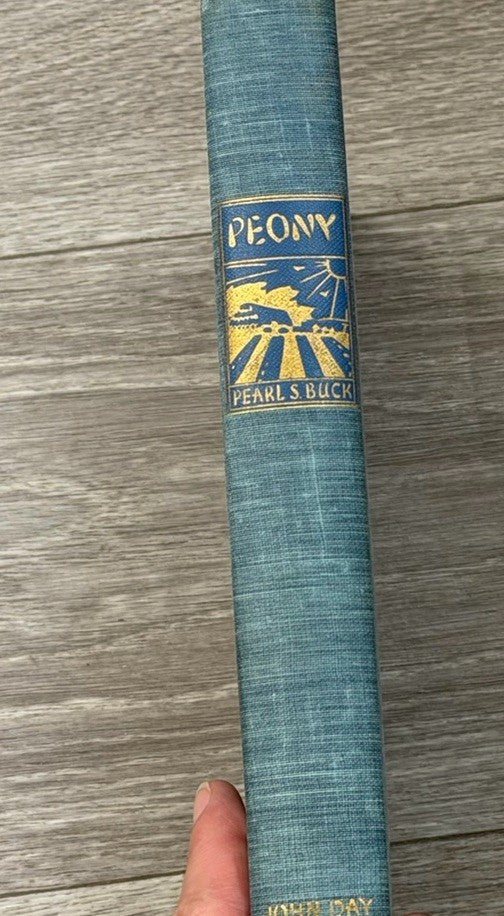 Peony by Pearl S. Buck Vintage Book - Hardcover 1948 1st Edition