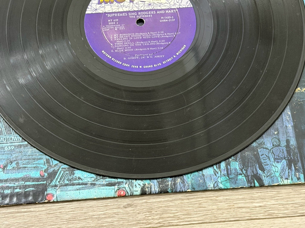 The Supremes Sing Rodgers & Hart.  Motown MT 659 LP Vinyl  1967 VG+