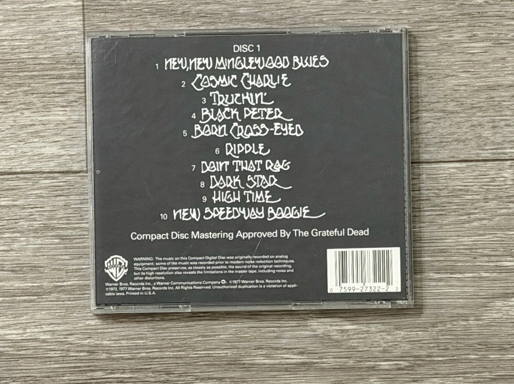 Grateful Dead, What A Long... CD Reissue DISC 1 ONLY 3091-2. 