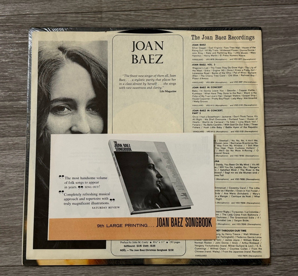 Joan Baez - Noel Vinyl LP