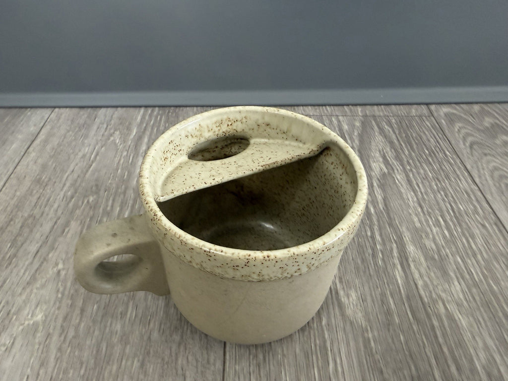 Fitz & Floyd, Stoneware/Pottery, Novelty Mustache Mug/Cup Character Face, 1970's