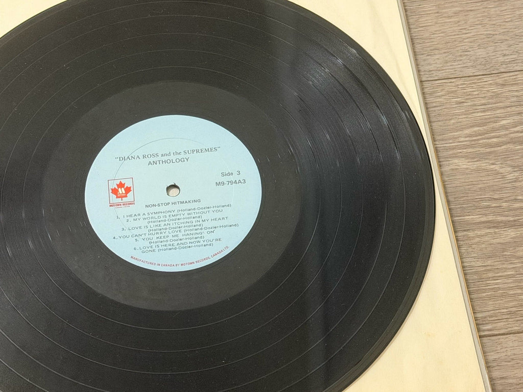 DIANA ROSS AND THE SUPREMES - Anthology (Motown M9 794A3 1974) 3 LP set vinyl