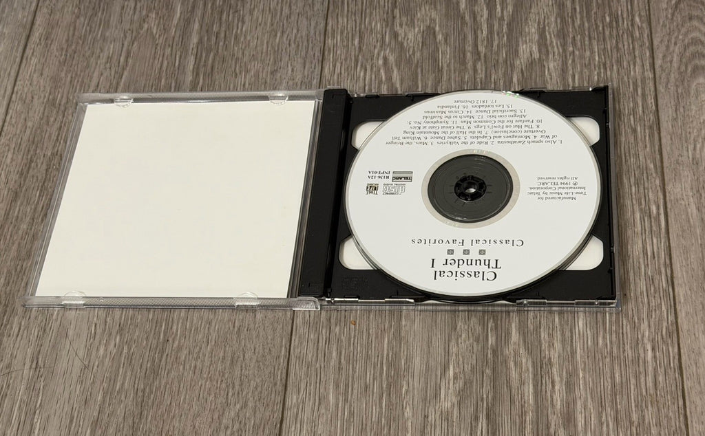 Classical Thunder CD The Time Life Library Of  Classical Favorites  VG+ VTG 1994