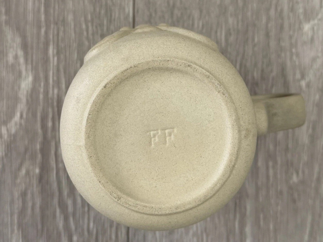 Fitz & Floyd, Stoneware/Pottery, Novelty Mustache Mug/Cup Character Face, 1970's