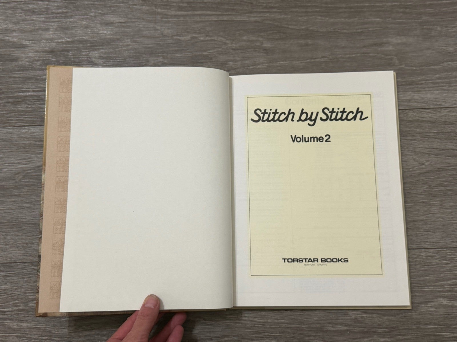Stitch by Stitch (1984, Hardcover) Book