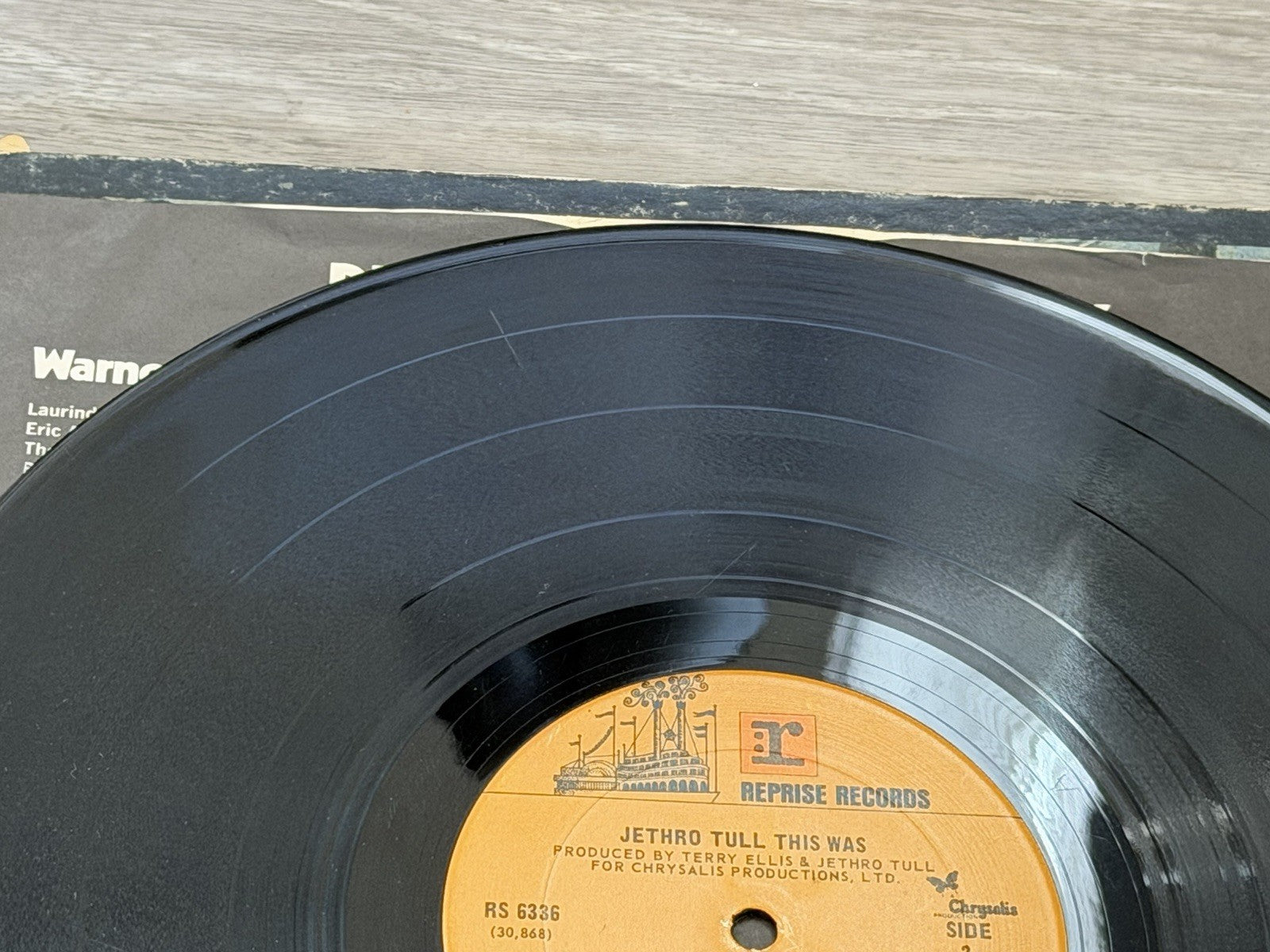 Jethro Tull This Was￼Vinyl VG+/Vg Reprise Records Ultrasonic Cleaned
