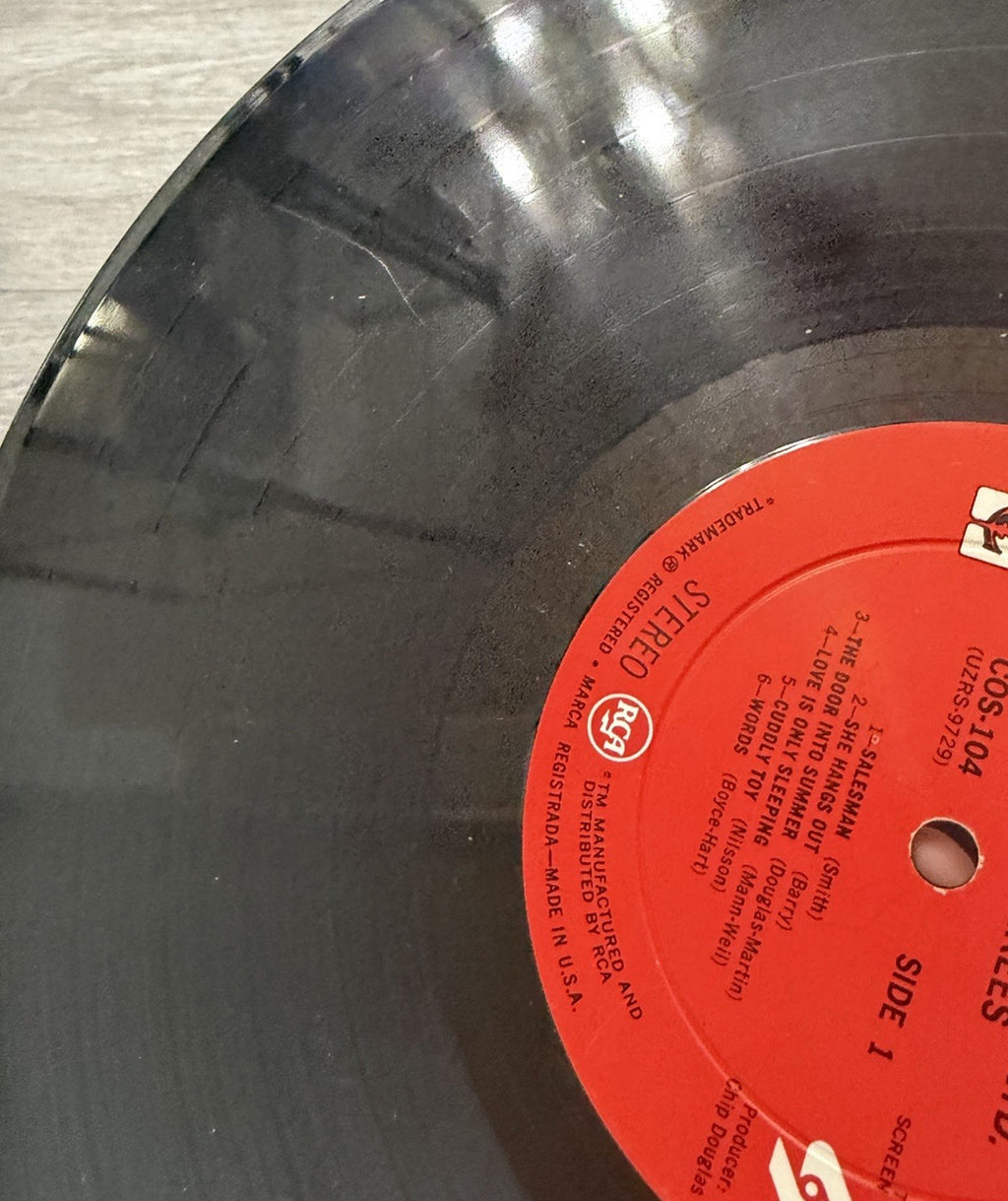 33 12" LP THE MONKEES PISCES AQUARIUS CAPRICORN & JONES LTD