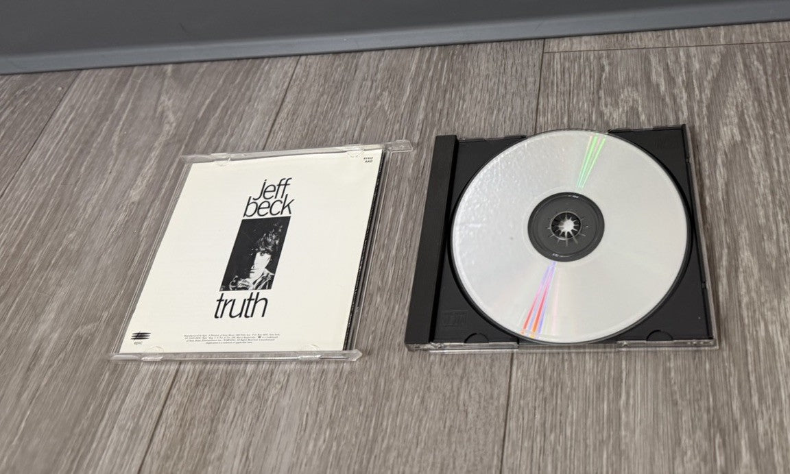 Jeff Beck - Truth CD 1968 Classic Rock Epic Label Legendary Guitar CRACKED CASE