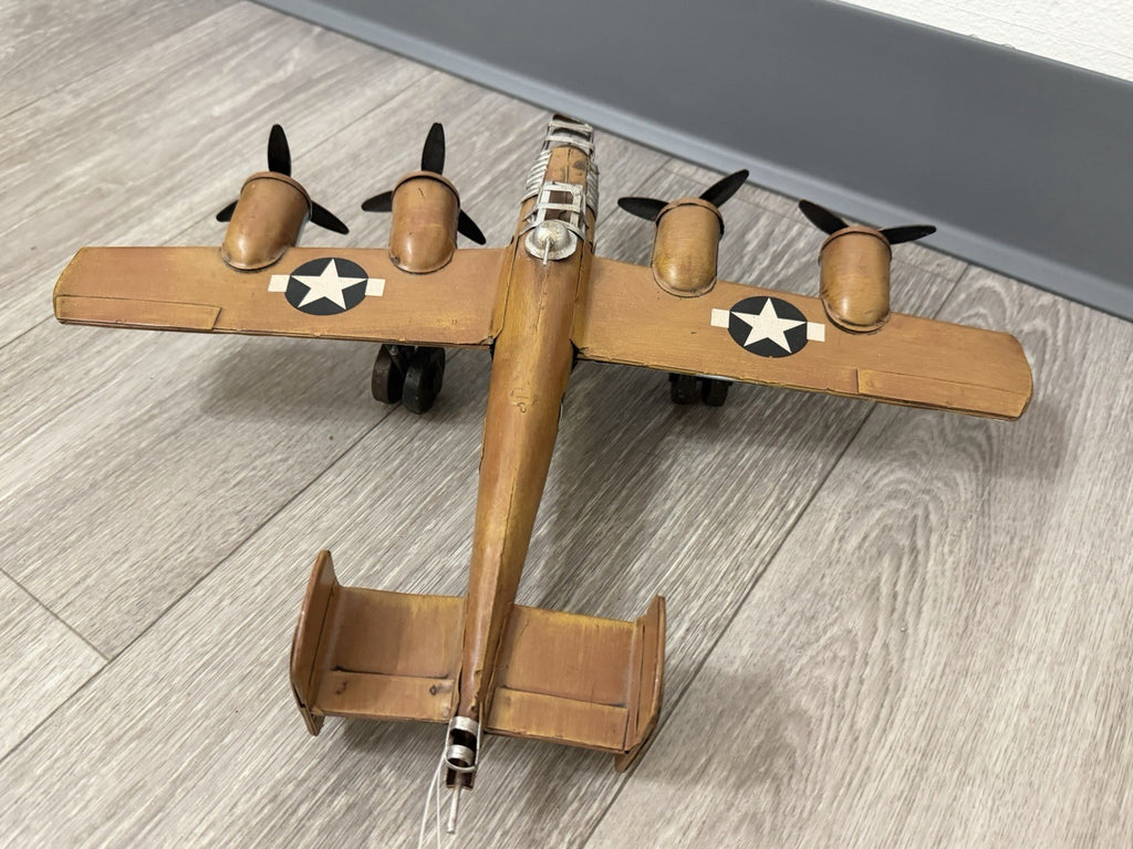 Vintage Cheungs JA-0058 B-24  Airplane Plane With Tag
