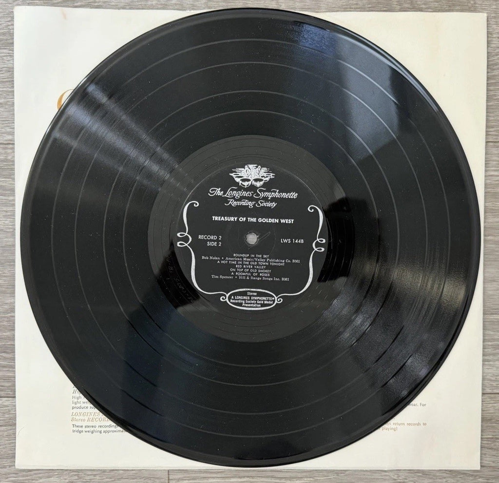 Treasury of the Golden West - Longines Multi-LP Box 6 Record Set - VG+