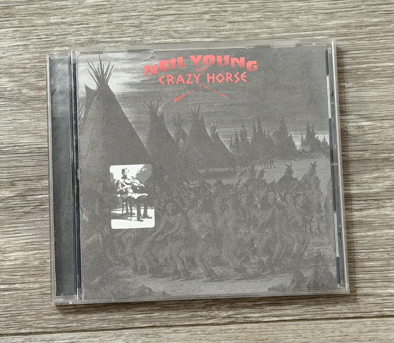 Neil Young with Crazy Horse - Broken Arrow - CD Cracked Case