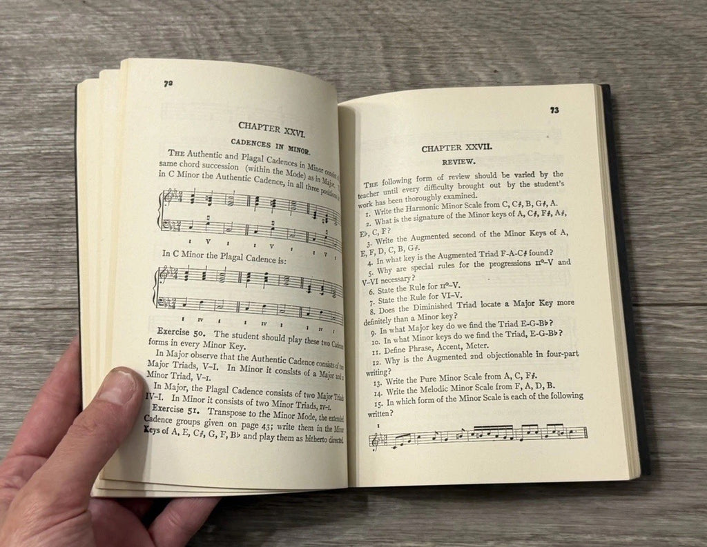 VTG First Year Harmony Thomas Tapper Vintage Small Softcover 1938 4TH Edition