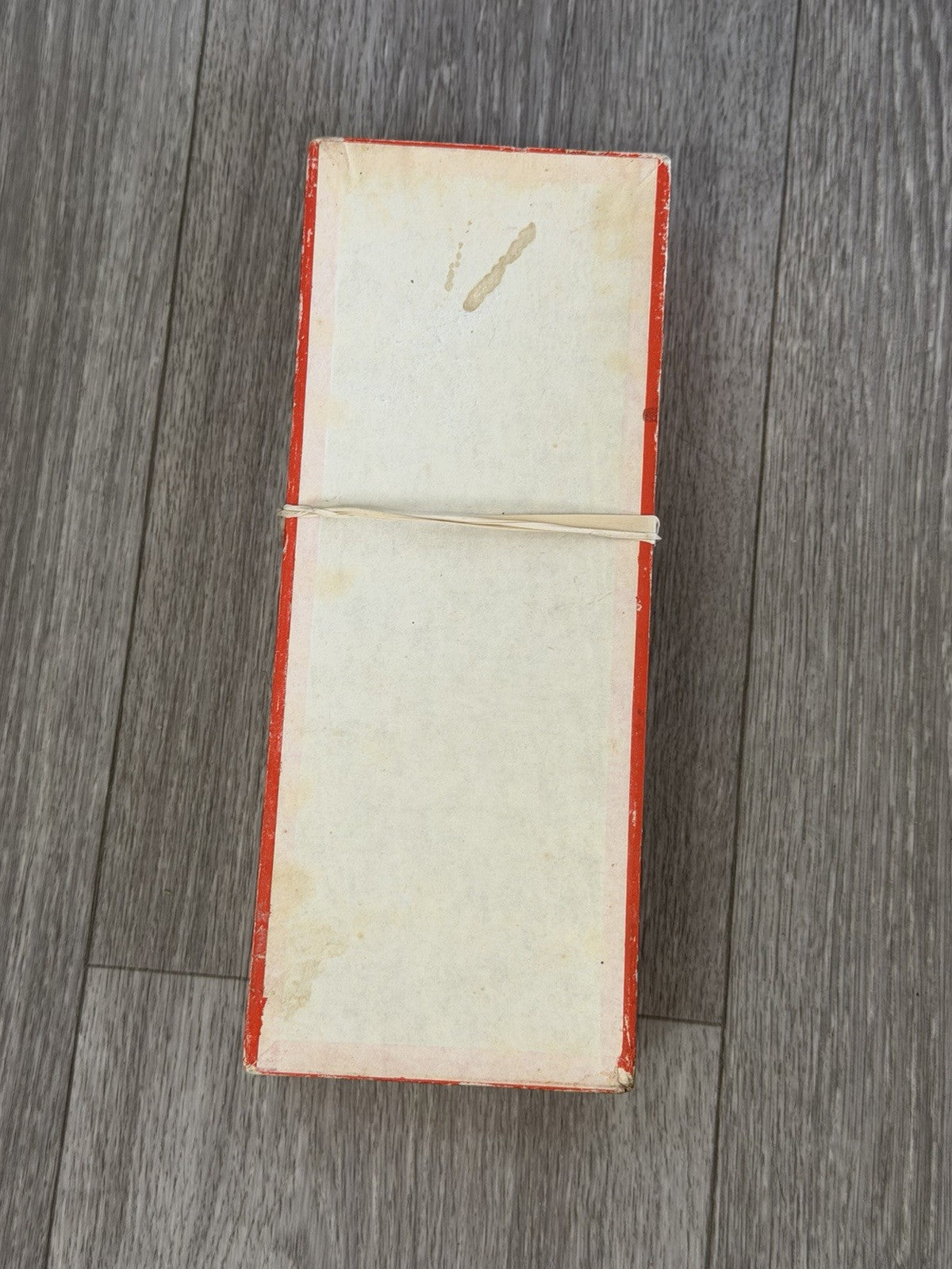Vintage Chinese Opera Face Painting Miniature Clay Mask Box Tang BROKEN BOX