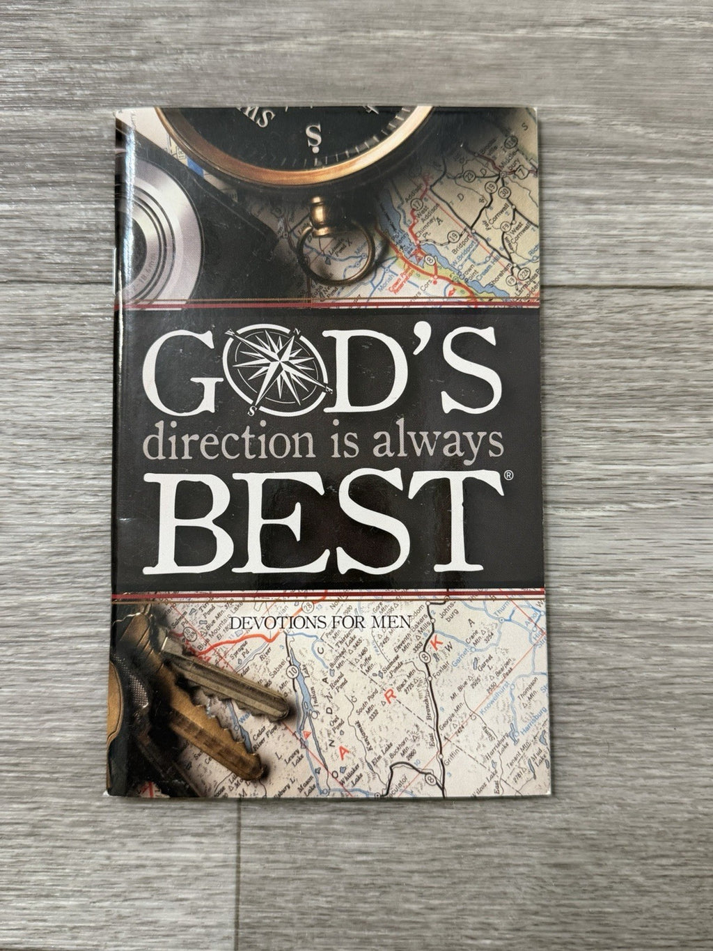 God’s Direction Is Always Best: Devotions for Men Christianity Meditation Book