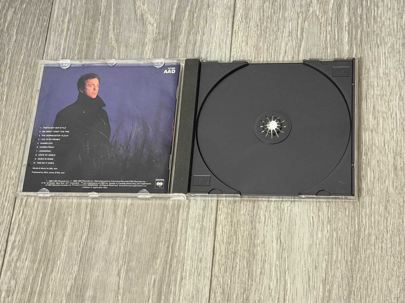 Billy Joel - Storm Front - Art Rock Arena Rock Hard Rock New Wave VG+ CD