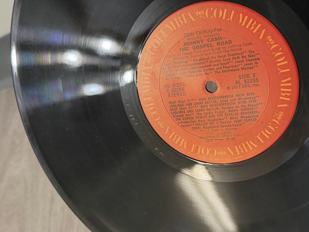 Johnny Cash "Gospel Road" Vinyl 2XLP USA 1973