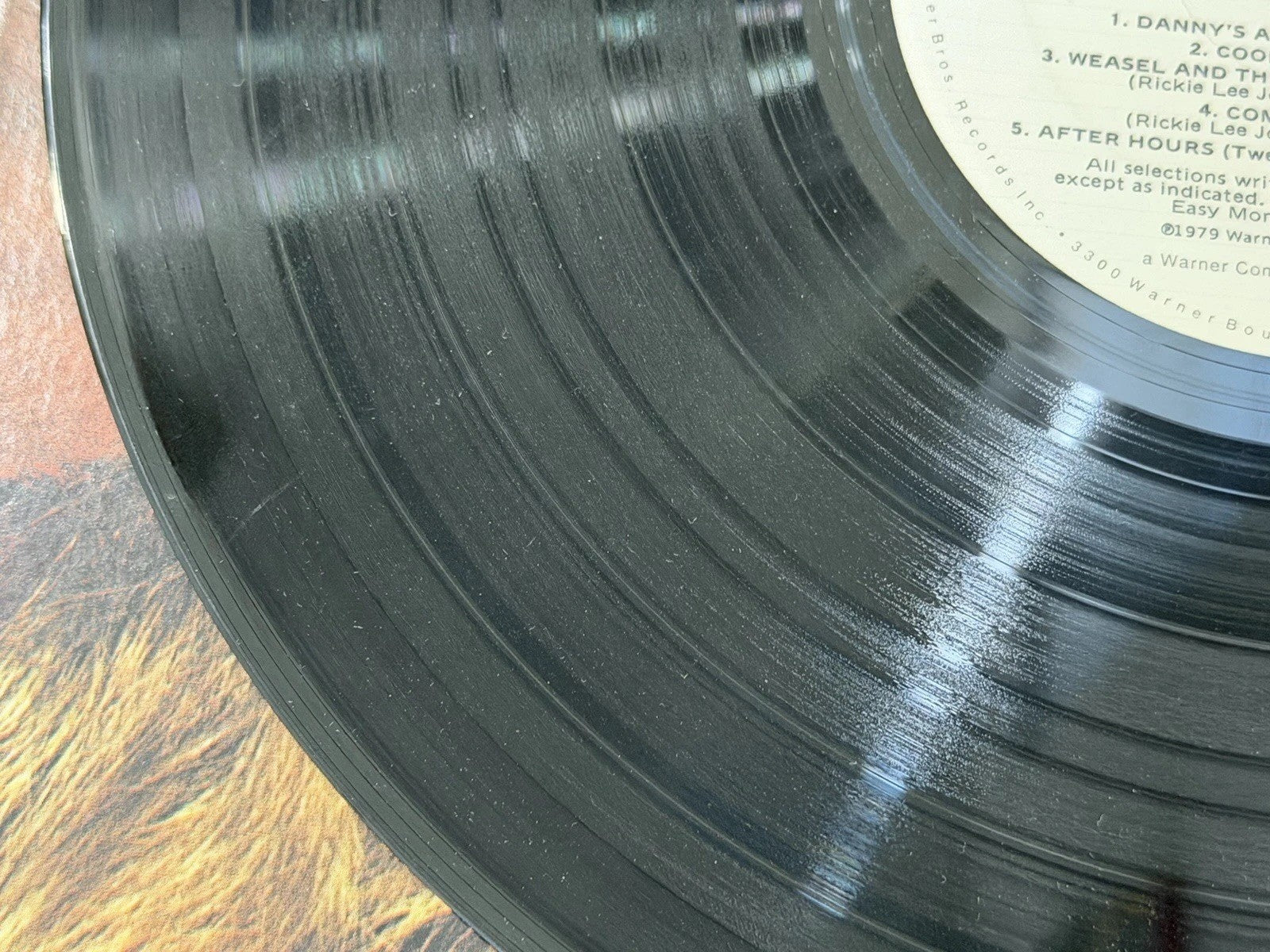 RICKIE LEE JONES - Self Titled (1979) - 12" Vinyl Record LP - GOOD