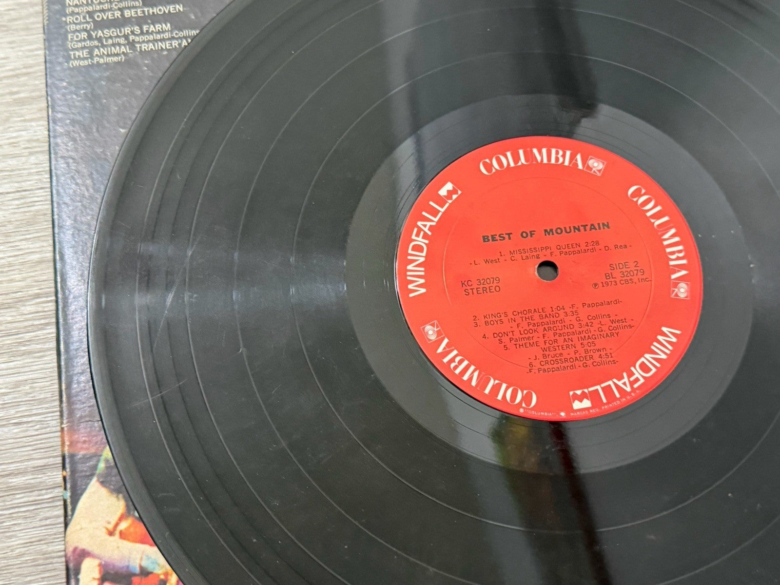 The Best Of Mountain Featuring Leslie West & Felix Pappalardi Vinyl