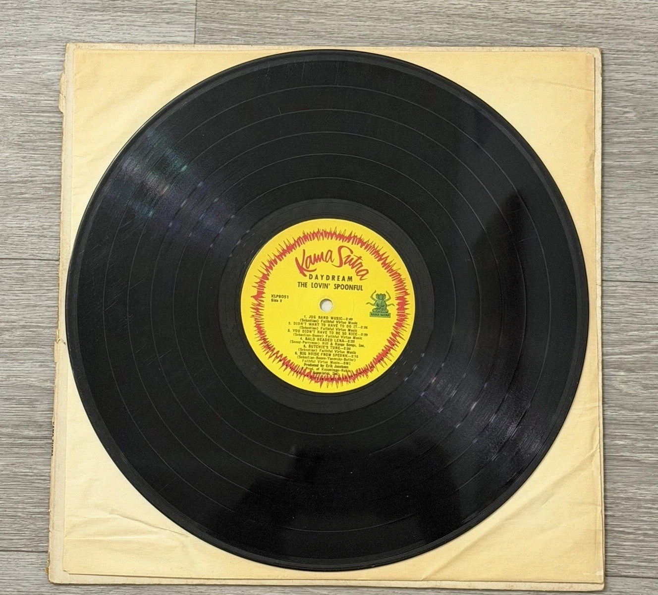 Vintage - The Lovin Spoonful / Daydream  Lp Kama Sutra 8051  Vinyl Record Album