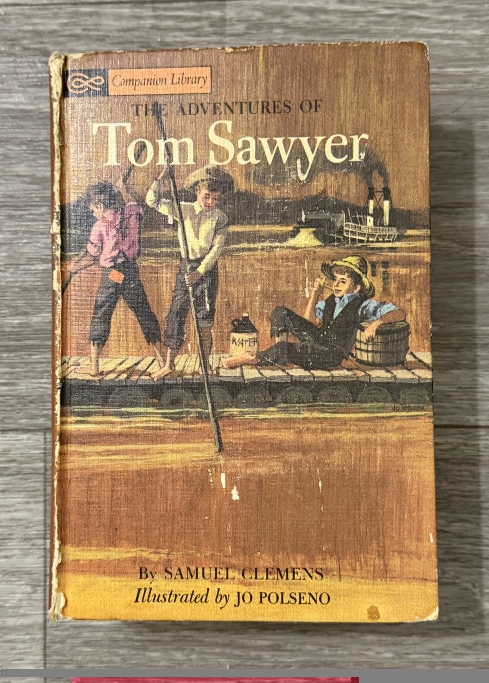 The Adventures of Tom Sawyer Twain Samuel Clemons 1963 Vintage Companion Library