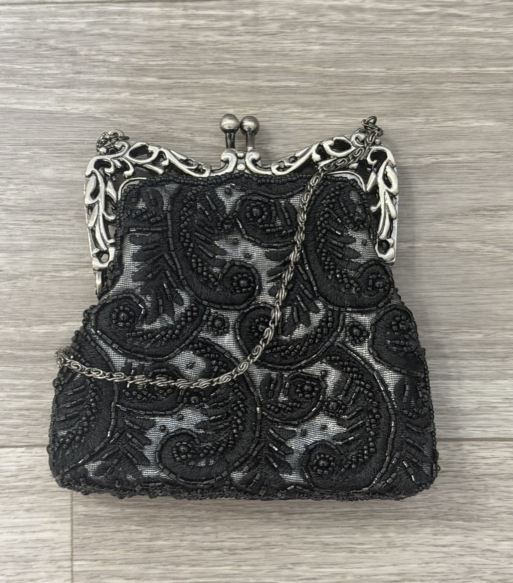 Womens Vtg Style Beaded Sequin Evening Handbag Prom /Homecoming /Wedding Clutch