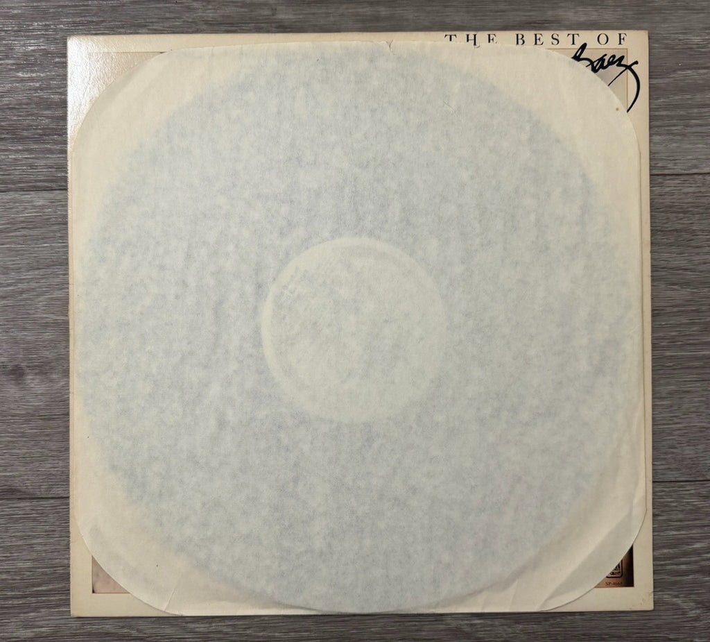Joan Baez ‎– The Best Of Joan C. Baez Vinyl, LP 1977 A&M Records ‎– SP-4668
