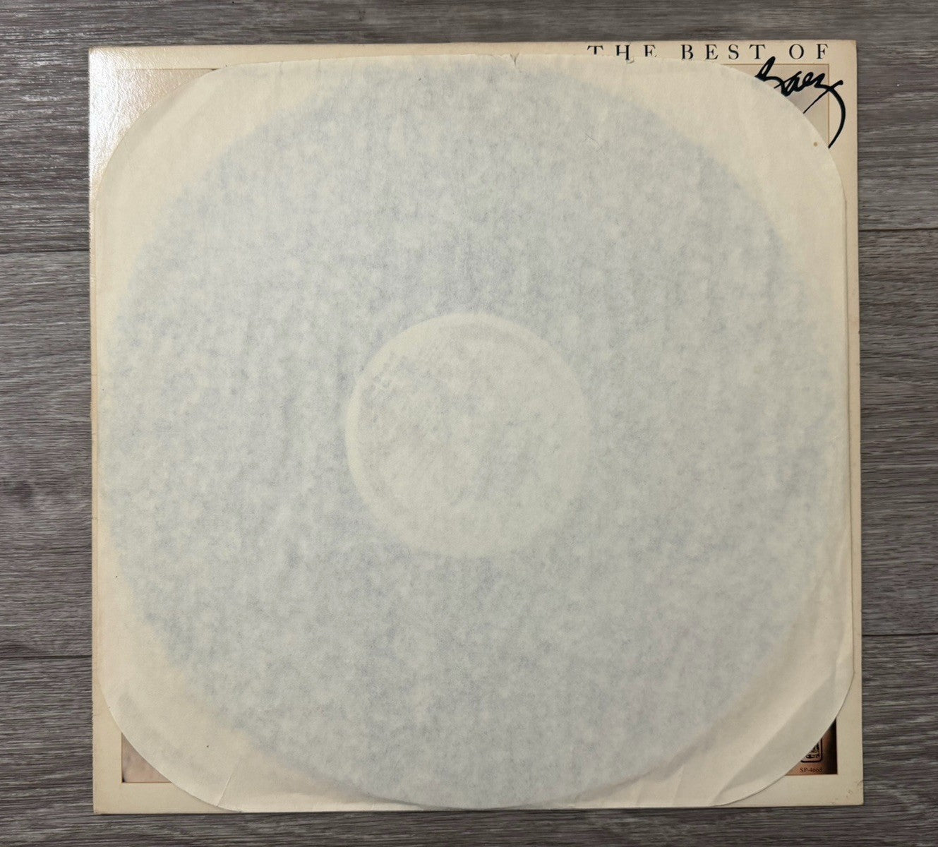 Joan Baez ‎– The Best Of Joan C. Baez Vinyl, LP 1977 A&M Records ‎– SP-4668