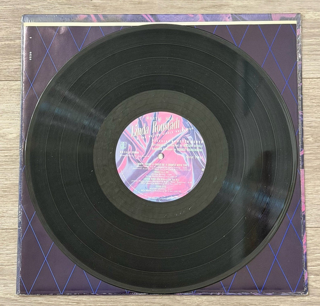 Linda Ronstadt & Nelson Riddle Orchestra - What's New 1983 60260 LP VG