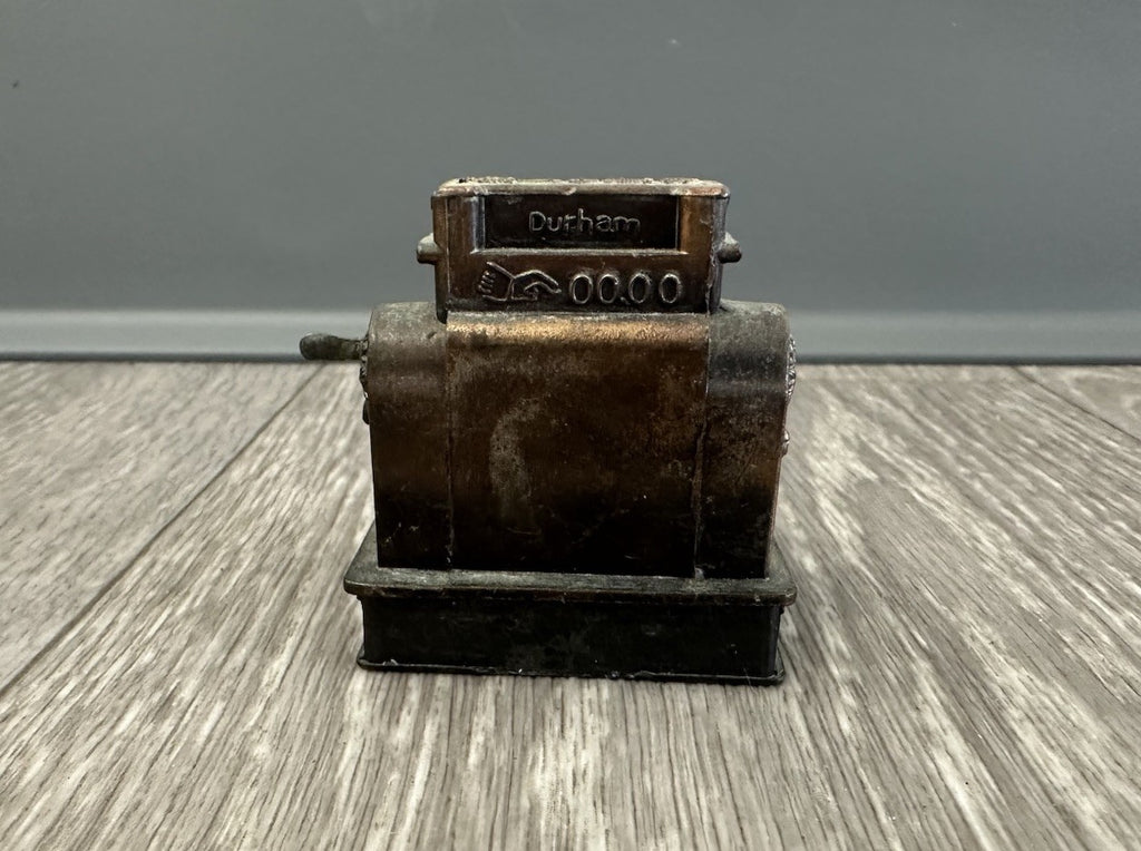 Miniature Vintage Durham Due cast Cash Register