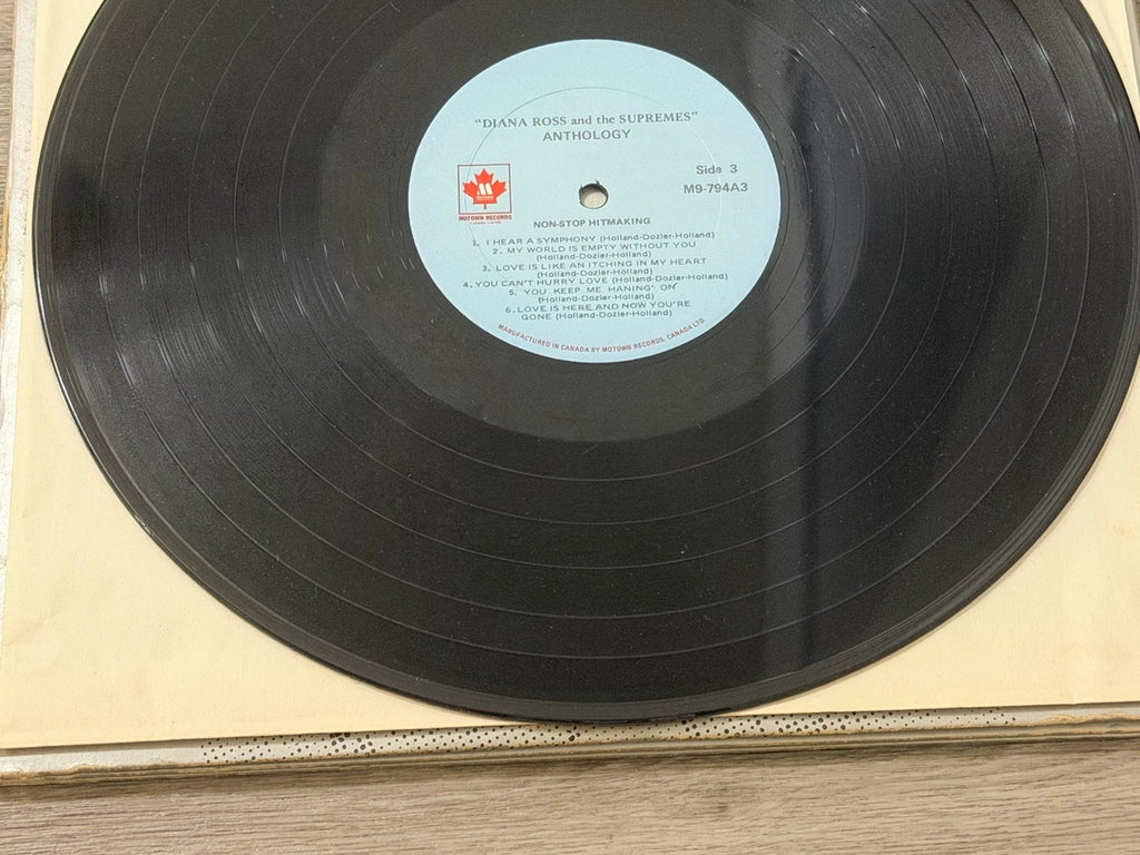 DIANA ROSS AND THE SUPREMES - Anthology (Motown M9 794A3 1974) 3 LP set vinyl