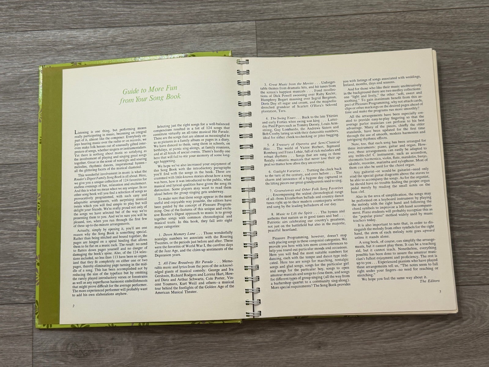 Reader's Digest Family Songbook Hardcover 1981 Vintage Sheet Music Song Book...