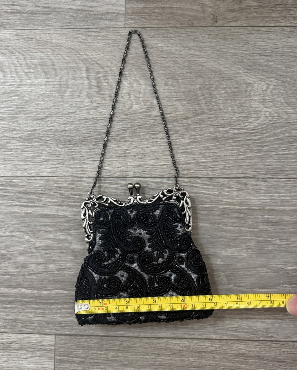 Womens Vtg Style Beaded Sequin Evening Handbag Prom /Homecoming /Wedding Clutch