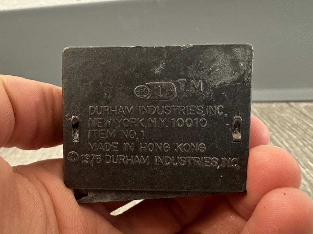Miniature Vintage Durham Due cast Cash Register