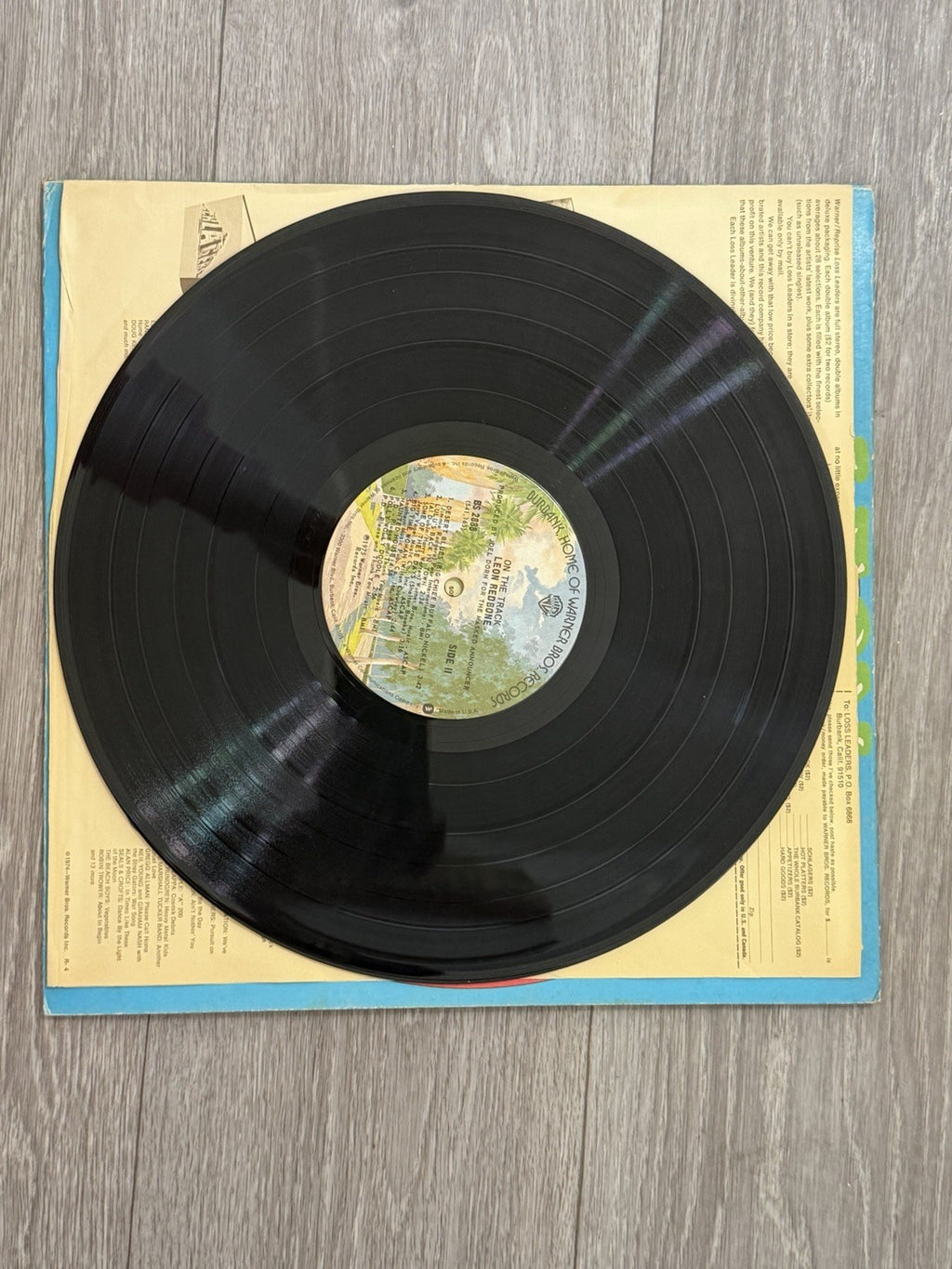 Leon Redbone “on the track” 1975 vinyl..BS2888