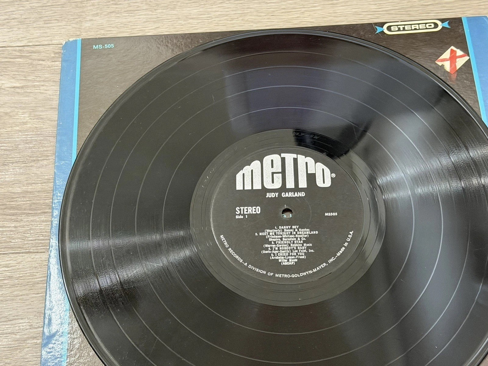 Judy Garland (self titled) - Metro Records
