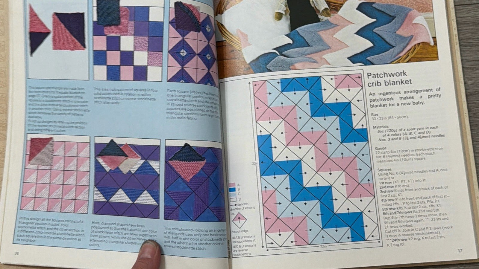  VTG  Vol. 15 Stitch By Stitch Hardbound Book Sewing, Knitting ETC Totstar Books