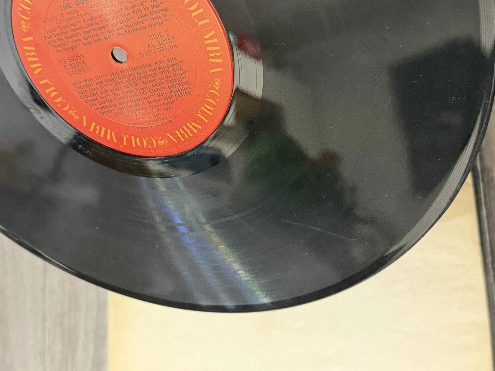 Johnny Cash "Gospel Road" Vinyl 2XLP USA 1973