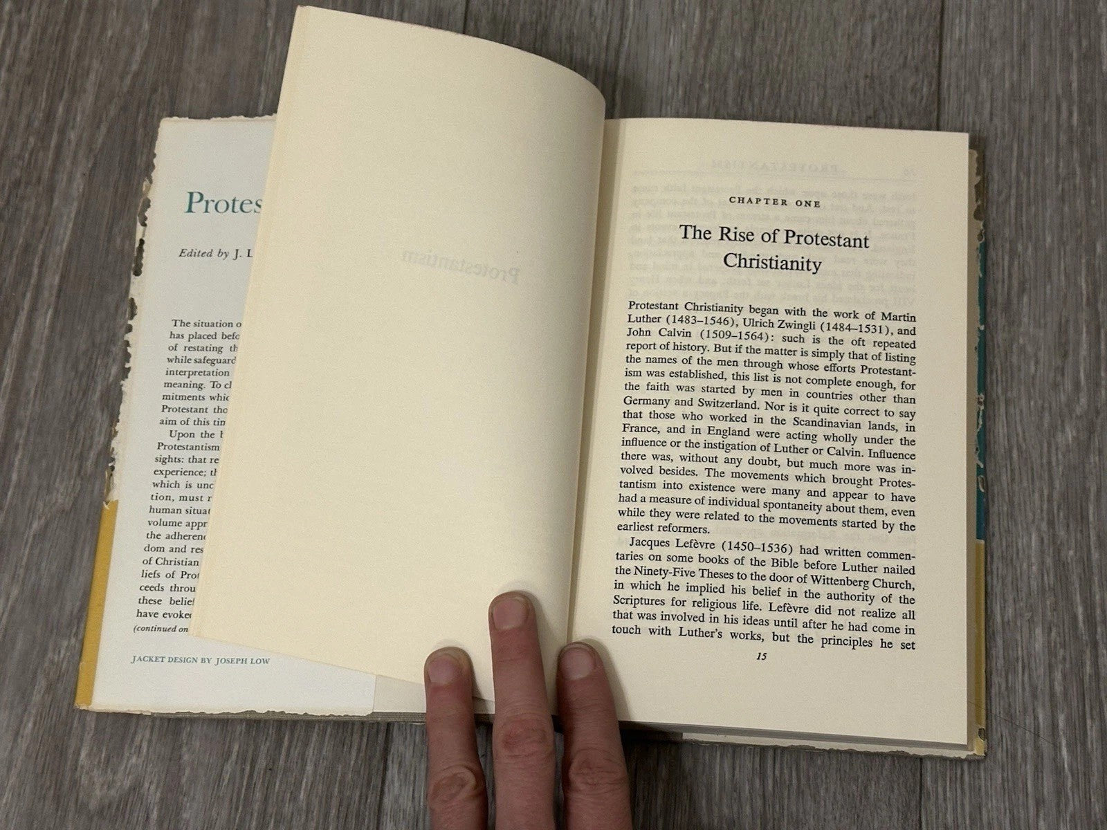 1962 PROTESTANTISM J. Leslie Dunstan Meaning and Commitments hc/dj