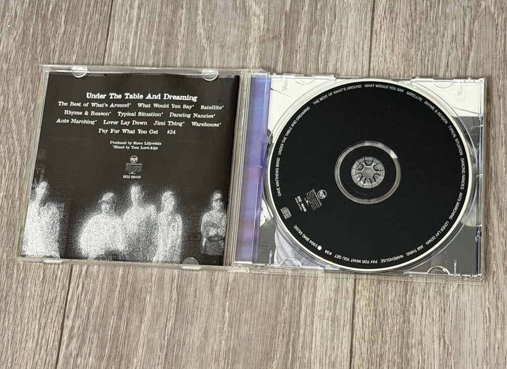 Under The Table And Dreaming By The Dave Matthews Band (1994) CD