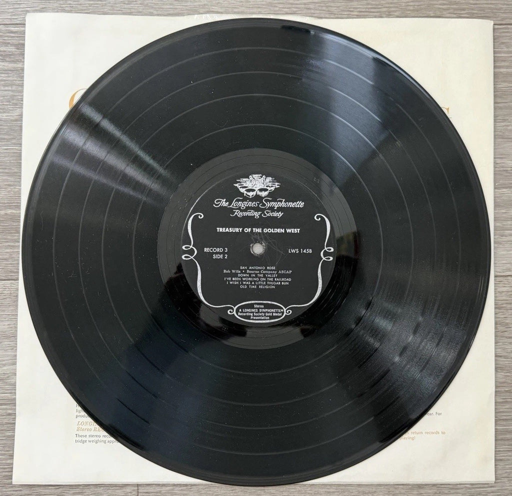 Treasury of the Golden West - Longines Multi-LP Box 6 Record Set - VG+