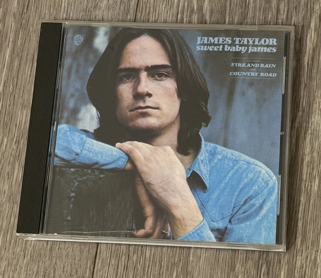 James Taylor Sweet Baby James CD Warner Bros 1843-2 VG Cracked Jewel Case Read