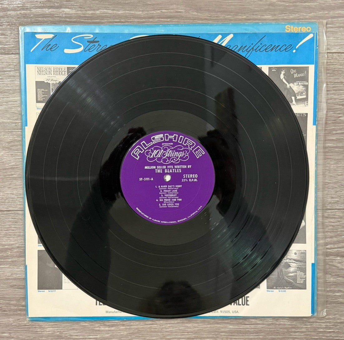 101 Strings Play Hits Written By The Beatles LP Vinyl Record Alshire S-5111