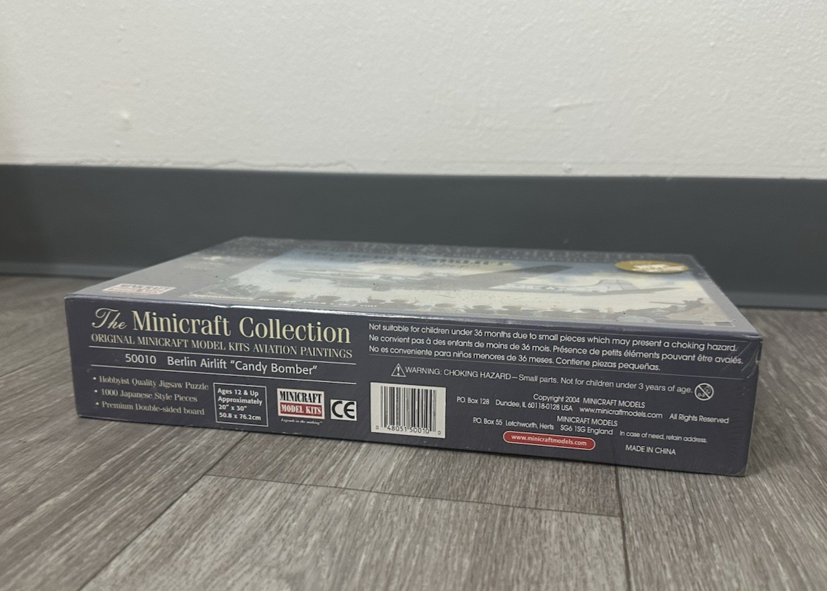 THE Minicraft Collection THE BERLIN AIRCRAFT “Candy Bomber” Puzzle 1000 PCS