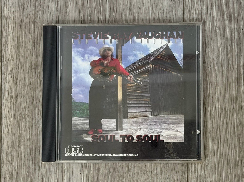 Stevie Ray Vaughan - Soul To Soul CD 1985 CBC Inc EK 40036