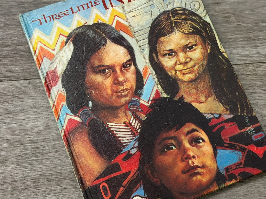 Three Little Indians by Gene S. Stuart (1974, hardcover) National Geographic Soc