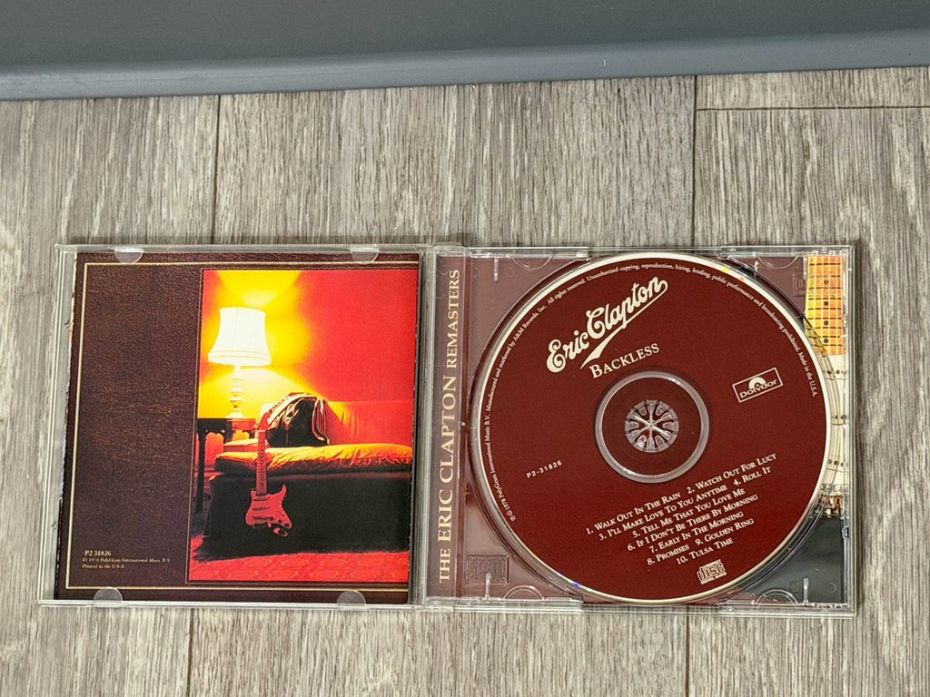 Eric Clapton – Backless CD 1978 Remastered Classic Rock Polydor